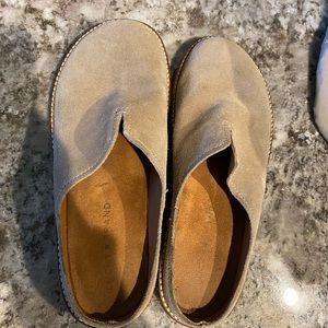 Lucky brand leather clogs